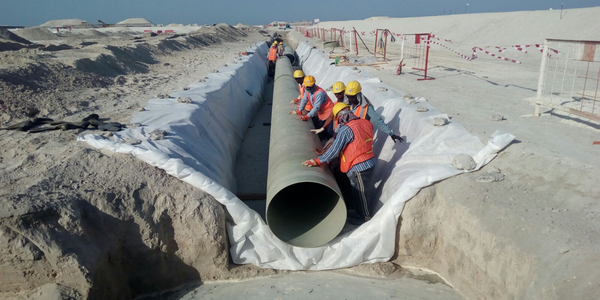 أعمال البنية التحتية بالمدينة المنورة